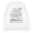 Sorry I'm Booked Book Lover Teachers Librarians Unisex Sweatshirt Sorry I'm Booked Book Lover Teachers Librarians Unisex Sweatshirt