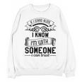 If I Stand Alone I Know I'm With Someone I Trust Introvert Unisex Sweatshirt If I Stand Alone I Know I'm With Someone I Trust Introvert Unisex Sweatshirt