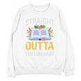 Straight Outta The Library Book Lover Men Women Premium Tri-Blend Unisex Sweatshirt Straight Outta The Library Book Lover Men Women Premium Tri-Blend Unisex Sweatshirt