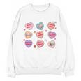Things I Do On Valentines's Day Book Lover Candy Heart Unisex Sweatshirt Things I Do On Valentines's Day Book Lover Candy Heart Unisex Sweatshirt