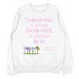 Tomorrow Is Fresh Anne Of Green Gables Book Quote Shirt Premium Tri-Blend Unisex Sweatshirt Tomorrow Is Fresh Anne Of Green Gables Book Quote Shirt Premium Tri-Blend Unisex Sweatshirt