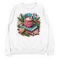 Vintage Cozy Winter Hot Cocoa Books Gingerbread Book Lovers Unisex Sweatshirt Vintage Cozy Winter Hot Cocoa Books Gingerbread Book Lovers Unisex Sweatshirt