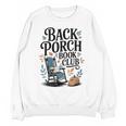 Vintage Reader Author Country Aesthetic Back Porch Book Club Unisex Sweatshirt Vintage Reader Author Country Aesthetic Back Porch Book Club Unisex Sweatshirt