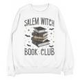 Vintage Salem Book Club Cat Bookish Spooky Halloween Unisex Sweatshirt Vintage Salem Book Club Cat Bookish Spooky Halloween Unisex Sweatshirt