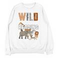 Wild About Reading Book Reader Book Nerd Book Reading Lover Premium Tri-Blend Unisex Sweatshirt Wild About Reading Book Reader Book Nerd Book Reading Lover Premium Tri-Blend Unisex Sweatshirt
