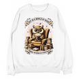 Wise Owl Reading Books Unisex Sweatshirt