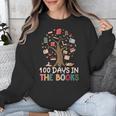 100 Days In The Books Reading Teacher Cute Book Lover Unisex Sweatshirt