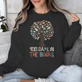 100 Days In The Books Tree Reading Teacher Student 100th Day Unisex Sweatshirt 100 Days In The Books Tree Reading Teacher Student 100th Day Unisex Sweatshirt