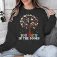 100 Days Of School 100th Day In The Books Reading Teacher Unisex Sweatshirt