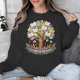 100 Days Of School In The Books Librarian Reading Teacher Unisex Sweatshirt