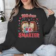 100 Days Smarter Shirt Cute Hedgehog Love Books School Tee Unisex Sweatshirt 100 Days Smarter Shirt Cute Hedgehog Love Books School Tee Unisex Sweatshirt