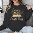 1995 Chapter Thirty 30th Birthday Wildflower Book 30 Yrs Old Unisex Sweatshirt 1995 Chapter Thirty 30th Birthday Wildflower Book 30 Yrs Old Unisex Sweatshirt