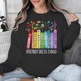 8647 Foxtrots Tangos Deltas Book Flower Resist Book Lovers Unisex Sweatshirt 8647 Foxtrots Tangos Deltas Book Flower Resist Book Lovers Unisex Sweatshirt