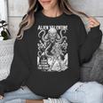 Alien Valentine Science Fiction Vintage Comic Book Unisex Sweatshirt