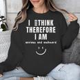 Anxiety Awareness Mental Health Top For Introvert Unisex Sweatshirt