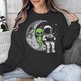 Astronaut Reading Book To Alien Moon Space Women Kids Men Unisex Sweatshirt Astronaut Reading Book To Alien Moon Space Women Kids Men Unisex Sweatshirt