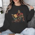 Attila The Hun Reading A Book Unisex Sweatshirt Attila The Hun Reading A Book Unisex Sweatshirt