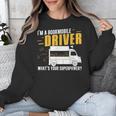 Awesome Bookmobile Driver What's Your Superpower Book Wagon Unisex Sweatshirt
