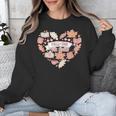 Big Book And Fall Heart Unisex Sweatshirt