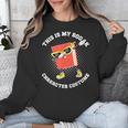 This Is My Book Character Costume- Dabbing Book Kids Unisex Sweatshirt