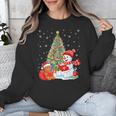Book Christmas Tree Bookworm Gingerbread Man Snowman Reading Unisex Sweatshirt Book Christmas Tree Bookworm Gingerbread Man Snowman Reading Unisex Sweatshirt