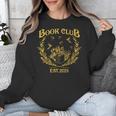 Book Club Since Reading Club EST 2024 Book Lover Social Club Unisex Sweatshirt Book Club Since Reading Club EST 2024 Book Lover Social Club Unisex Sweatshirt