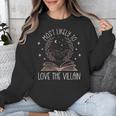Book Club Shirts For Women Most Likely To Love Villain Unisex Sweatshirt