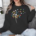 Book Dandelion Reading Lover Bookworm Bookish Librarian Read Unisex Sweatshirt