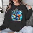 Book Dragon Reading Lover Unisex Sweatshirt Book Dragon Reading Lover Unisex Sweatshirt