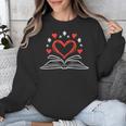 Book Heart Read Book Reading Librarian Men Women Kids Unisex Sweatshirt Book Heart Read Book Reading Librarian Men Women Kids Unisex Sweatshirt