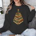 Book Lover Christmas Graphic For Librarians Unisex Sweatshirt Book Lover Christmas Graphic For Librarians Unisex Sweatshirt
