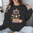 Book Lover Cute Baby Dragon Reading Unisex Sweatshirt