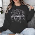 Book Lover Library Reading Bookish Literature Reader Unisex Sweatshirt
