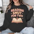 Book Lover Pregnancy Announcement Reveal Smut Unisex Sweatshirt Book Lover Pregnancy Announcement Reveal Smut Unisex Sweatshirt