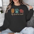 Book Lover Reader Coffee Dog Book My Needs Are Simple For Men Women Unisex Sweatshirt Book Lover Reader Coffee Dog Book My Needs Are Simple For Men Women Unisex Sweatshirt
