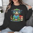 Book Lover Reading Iguana Unisex Sweatshirt