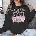 Book Lover's Pretty Girl's Read Books Unisex Sweatshirt