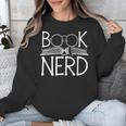 Book Nerd Retro Style Readers Librarians Authors Bookworms Unisex Sweatshirt Book Nerd Retro Style Readers Librarians Authors Bookworms Unisex Sweatshirt