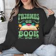 Book And Pajama Pajamas On Book Open Unisex Sweatshirt Book And Pajama Pajamas On Book Open Unisex Sweatshirt