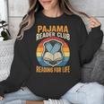 Book And Pajamas Reading Bedtime Unisex Sweatshirt