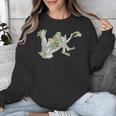 Book Shirt Frog Toad Vintage Book Frog Unisex Sweatshirt