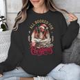 All Booked For Christmas Dragon Unisex Sweatshirt