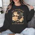 My Weekend Is All Booked Cozy Book Lover Reading Unisex Sweatshirt