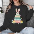All Booked For Easter Shirt Bookworm Reading Book Reader Unisex Sweatshirt