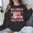 All Booked For Valentines Book Coffee Teacher Women Unisex Sweatshirt