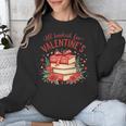 All Booked For Valentine's Book Lovers Romantic Readers Unisex Sweatshirt