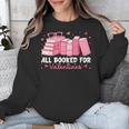 All Booked For Valentines Couple Bookworms Valentine’s Day Unisex Sweatshirt All Booked For Valentines Couple Bookworms Valentine’s Day Unisex Sweatshirt