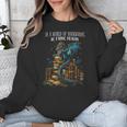 Bookish Quote In a World Of Bookworms Be a Book Dragon Unisex Sweatshirt