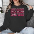 Bookish Romance Tropes Book Club Reader Spicy Book Lover Unisex Sweatshirt