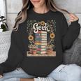 Books Geek Sunflower Floral Cute Vintage Books Reader Lover Unisex Sweatshirt Books Geek Sunflower Floral Cute Vintage Books Reader Lover Unisex Sweatshirt